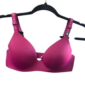 Victoria’s Secret No Wire Push-Up Bra – Magenta | NWT | Size 34C